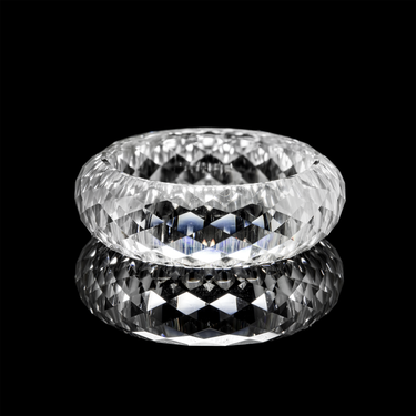 Solid Lab Diamond Eternity Ring 24.0 ctw