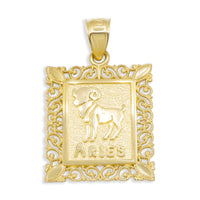 Thumbnail for 10k Aries Horoscope Pendant