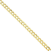 Thumbnail for 14k Yellow Gold Curb Link Bracelet 5.5 mm