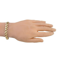 Thumbnail for 14k Yellow Gold Curb Link Bracelet 9.5 mm