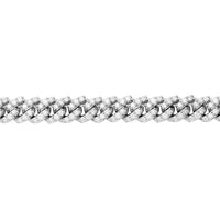 Thumbnail for Diamond Cuban Bracelet in 14k White Gold 3.27 Ctw