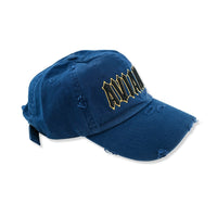 Thumbnail for Avianne Blue Distressed Cap