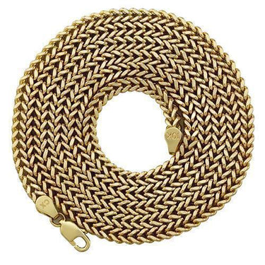 10k Yellow Gold  Franco Chain 3 mm