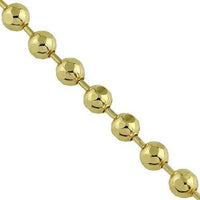 Thumbnail for 14K Yellow Gold Ball Bead Chain 5 mm