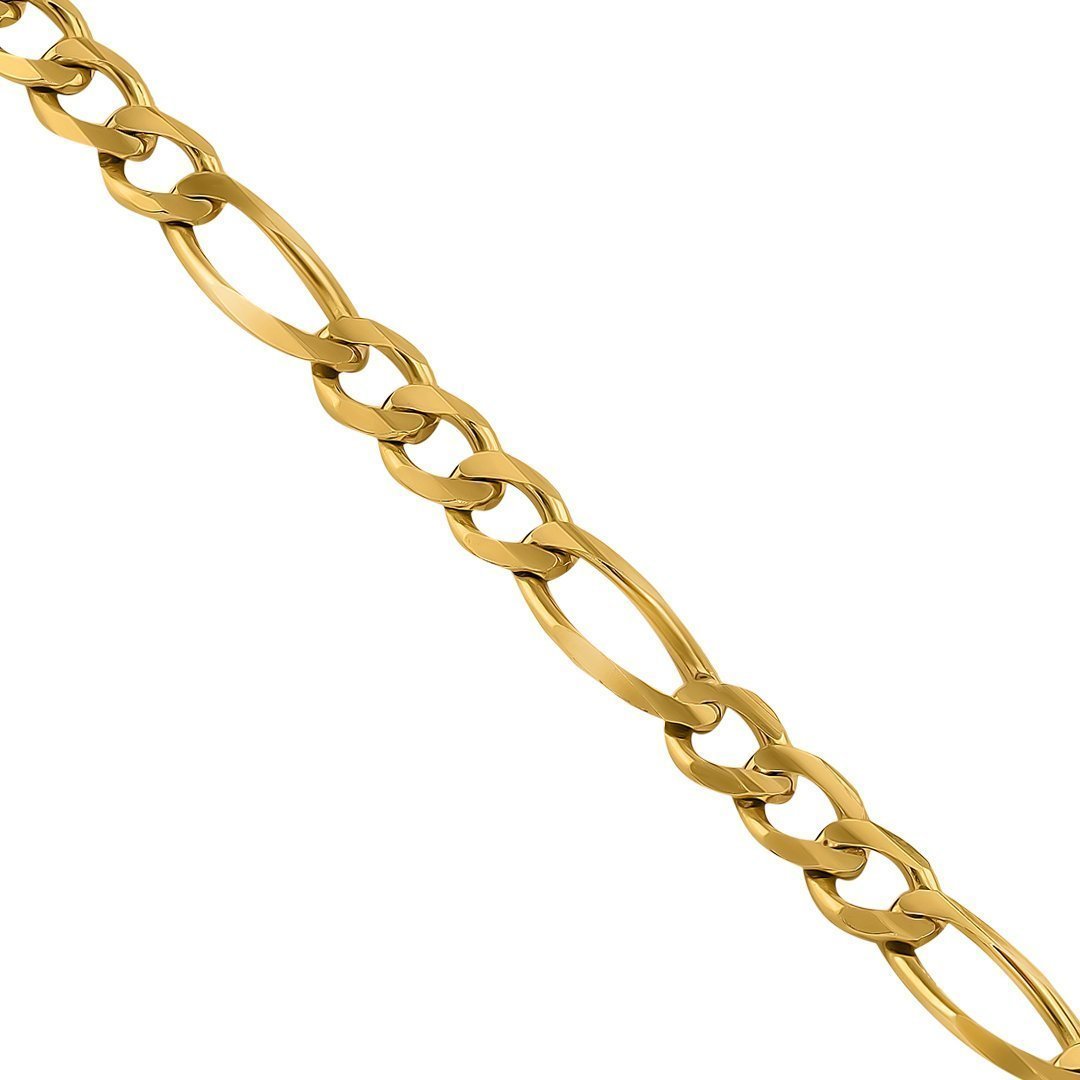 14k Yellow Gold Figaro Link Chain 5.75 mm