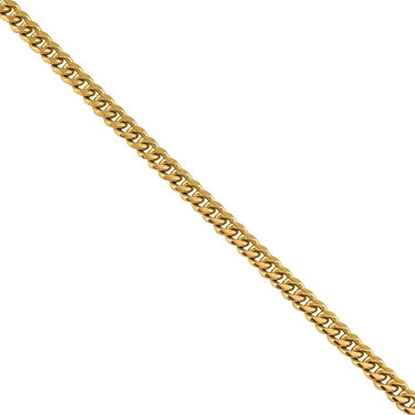 14k Yellow Gold Miami Cuban Link Chain 5 mm