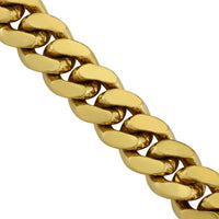 Thumbnail for 14K Yellow Solid Gold Mens Cuban Chain 10 mm