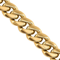 Thumbnail for 18k Yellow Gold Cuban Link Chain 10.5 mm