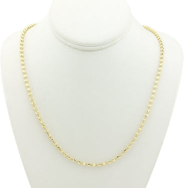 Ball Chain 10k Yellow Gold 2.5 mm