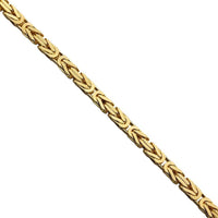 Thumbnail for Byzantine Chain in 14k Yellow Gold 6 mm
