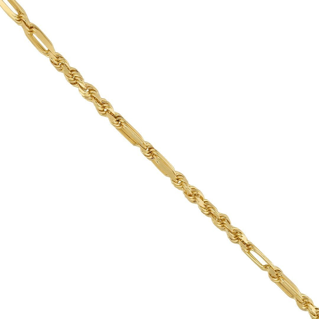 Milano Link Chain in 14k Yellow Gold 4.5 mm
