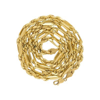 Thumbnail for Milano Link Chain in 14k Yellow Gold 4.5 mm