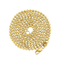 Thumbnail for Moon Cut Ball Chain in 10k Yellow Gold 1.7 mm
