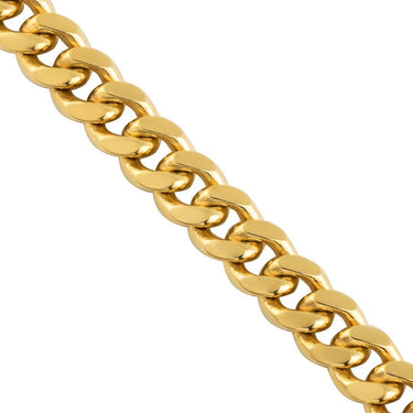Yellow 10k Gold Cuban Link Chain 6 mm