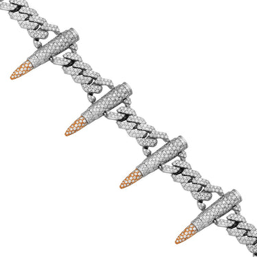 Diamond Artillery Cuban Chain 38.67 Ctw
