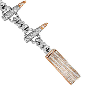Diamond Artillery Cuban Chain 38.67 Ctw