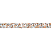 Thumbnail for Diamond Cuban Necklace in 14k Gold 17.62 Ctw