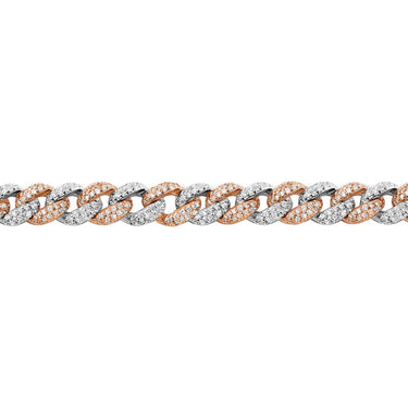 Diamond Cuban Necklace in 14k Gold 17.62 Ctw