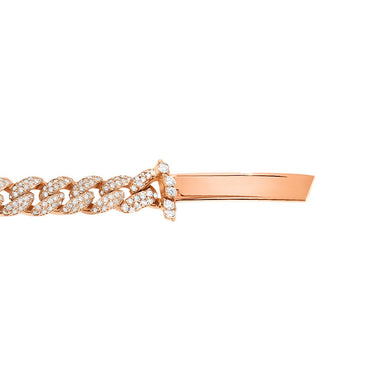 Diamond Cuban Necklace in 14k Gold 17.62 Ctw