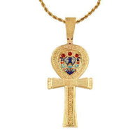 Thumbnail for Yellow Ankh Pendant in 14k Yellow Gold