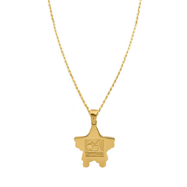14k Yellow Gold Diamond Shooting Star Pendant 1.24 Ctw
