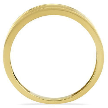 Yellow Diamond Wedding Band Set 10K Yellow Gold 0.47 Ctw