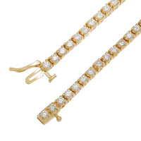 Thumbnail for 14k 4 Prong Tennis Necklaces 9.40ctw