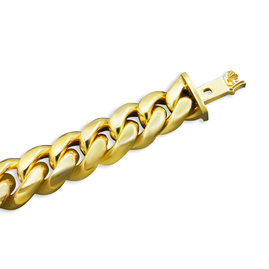 14k Cuban Chain 10mm 265g