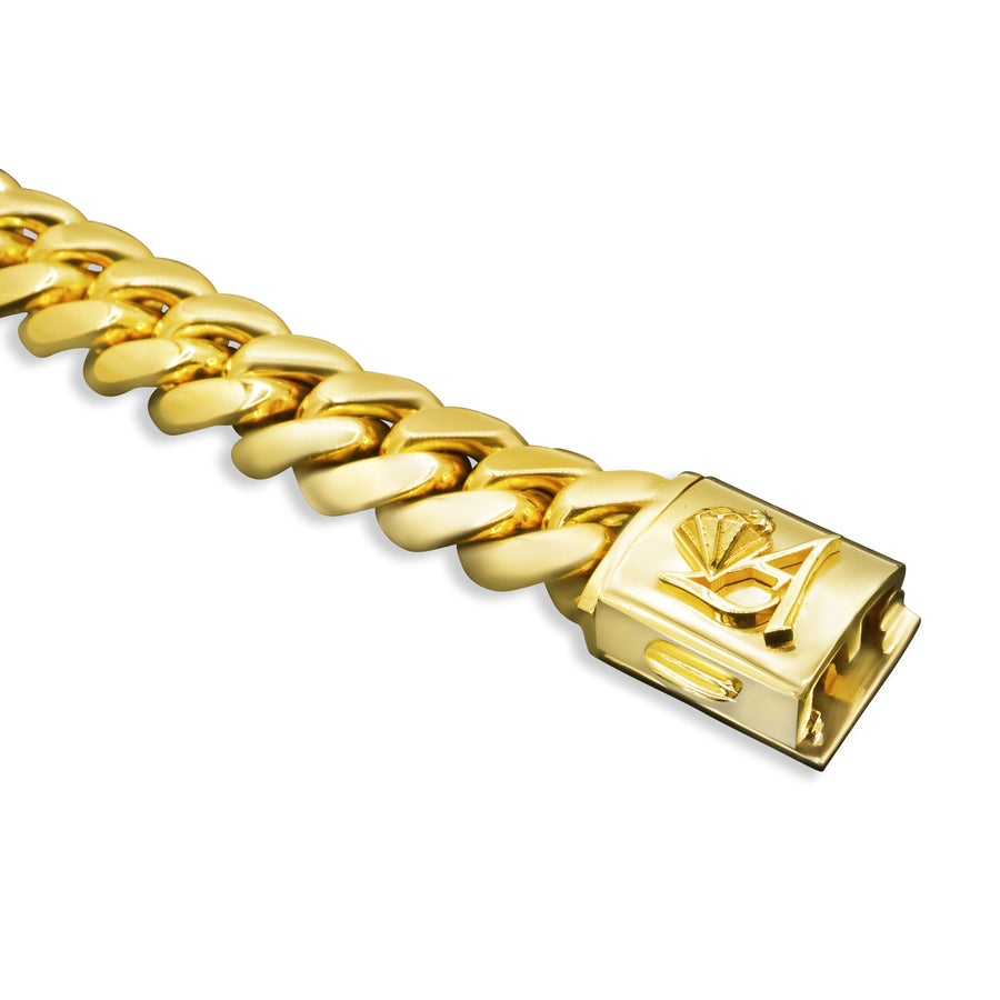 14k Cuban Chain 10mm 265g