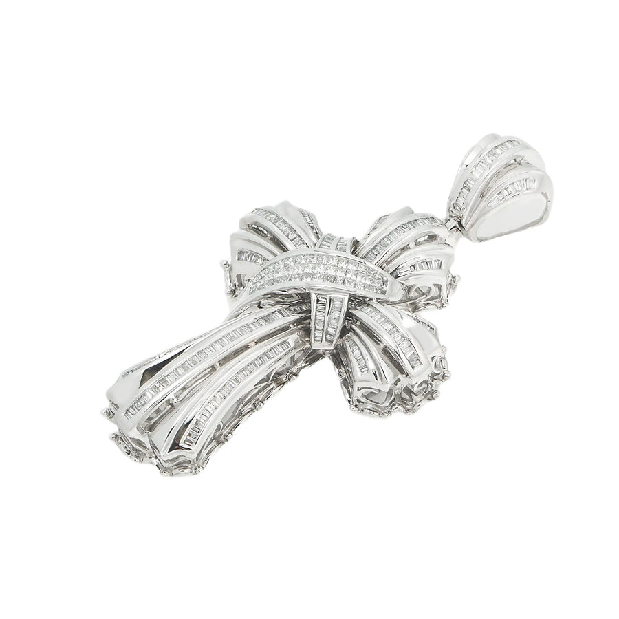 14k Diamond Cross 4.25ctw
