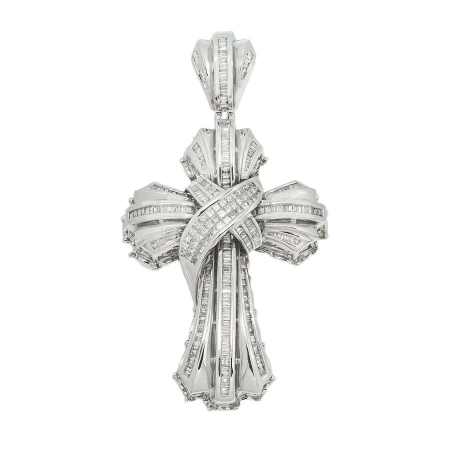 14k Diamond Cross 4.25ctw