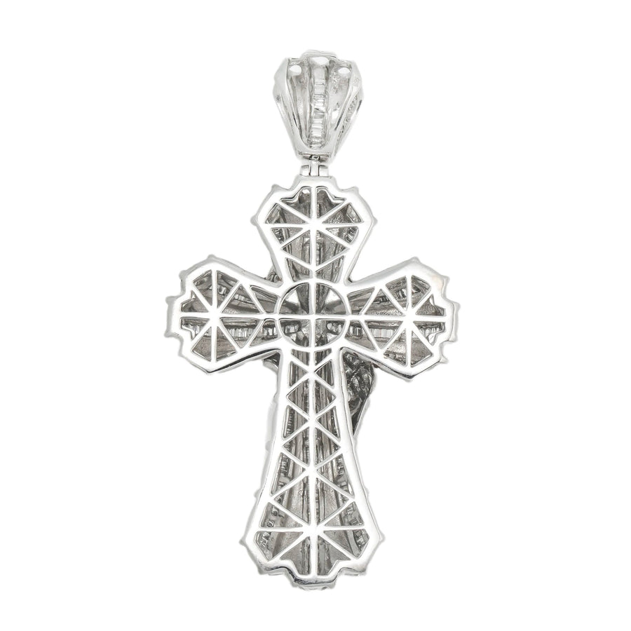 14k Diamond Cross 4.25ctw