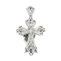 Thumbnail for 14k Diamond Cross Blue/Yellow/White Princess Chanel Set 2.25ctw