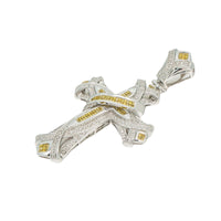 Thumbnail for 14k Diamond Cross Yellow 2.89ctw