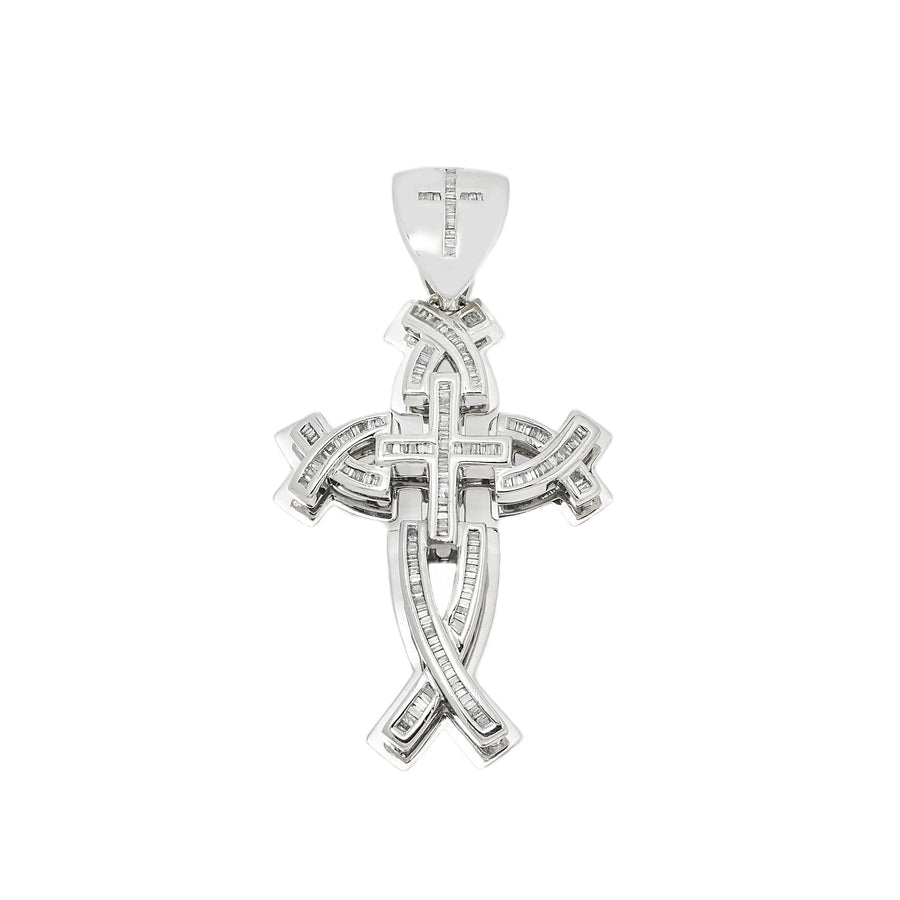 14k Diamond Infinity Cross 1.51.ctw