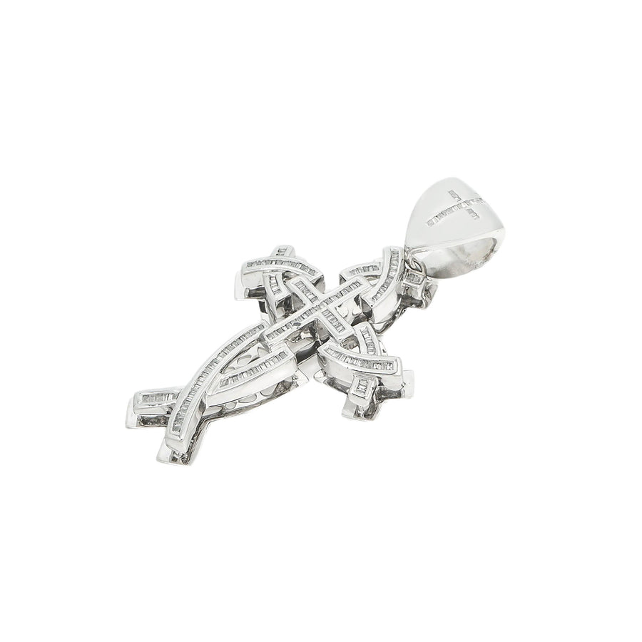 14k Diamond Infinity Cross 1.51.ctw