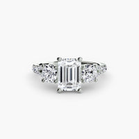 Thumbnail for Three-Stone with Pavé Band 3