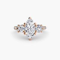 Thumbnail for Three-Stone with Pavé Band 3