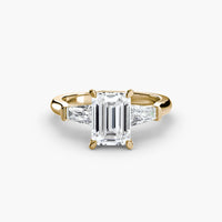 Thumbnail for Three-Stone Ring (Baguette Side Stones)