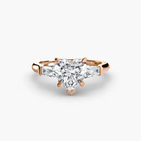 Thumbnail for Three-Stone Ring (Baguette Side Stones)