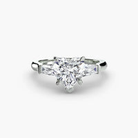 Thumbnail for Three-Stone Ring (Baguette Side Stones)