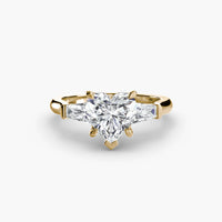 Thumbnail for Three-Stone Ring (Baguette Side Stones)