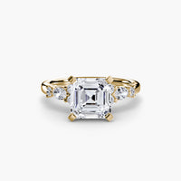Thumbnail for The Floral Accent Solitaire