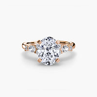 Thumbnail for The Floral Accent Solitaire