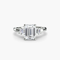Thumbnail for Baguette Accent Solitaire