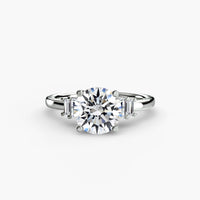 Thumbnail for Baguette Accent Solitaire