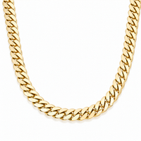 Thumbnail for 14K Yellow Gold 12mm Miami Cuban Link Chain 26 Inches