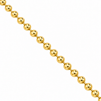 Thumbnail for 10k Yellow Gold Ball Chain in 4 mm