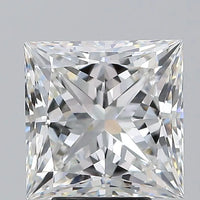 Thumbnail for 3.00ct Princess Lab Grown Diamond (Colour G, Clarity VVS2, IGI Certified) 3.00ct Princess Lab Grown Diamond (Colour G, Clarity VVS2, IGI Certified)