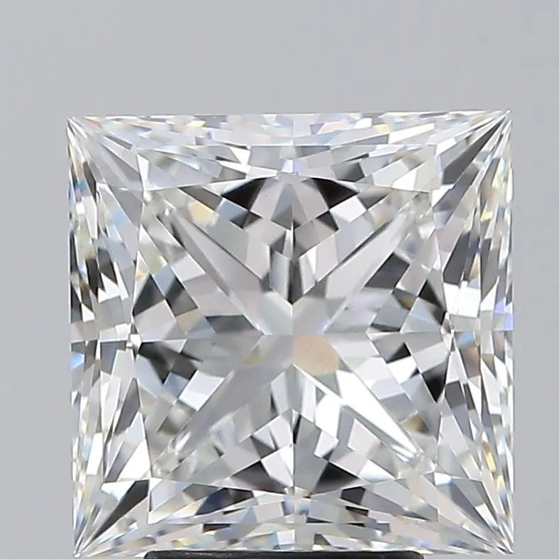 3.00ct Princess Lab Grown Diamond (Colour G, Clarity VVS2, IGI Certified) 3.00ct Princess Lab Grown Diamond (Colour G, Clarity VVS2, IGI Certified)
